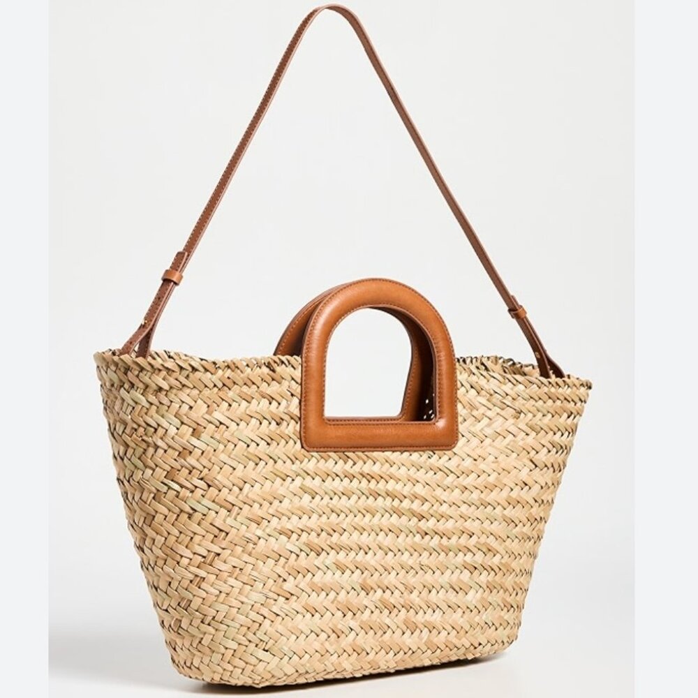 Madewell Straw Tote "LIKE NEW" - Picture 16 of 16
